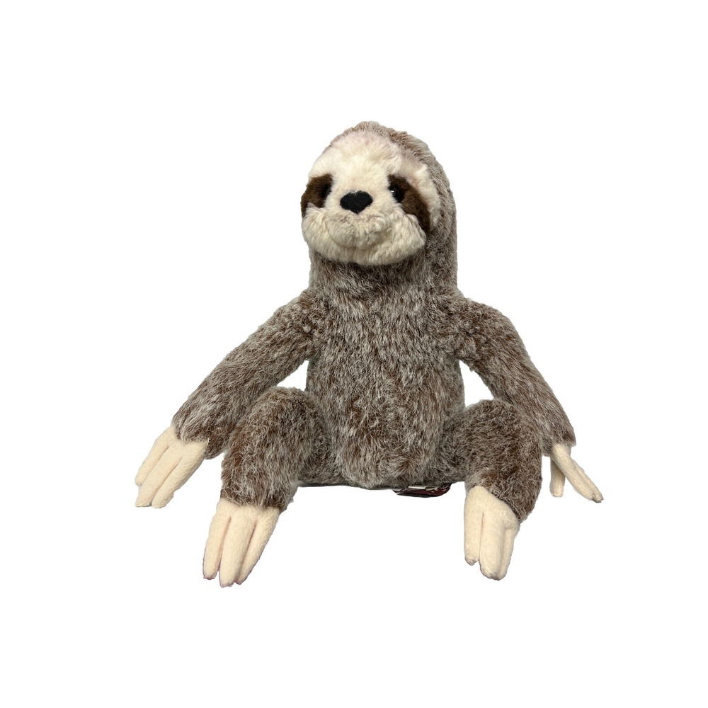 Bearington Collection Three Toed Sloth Plush 12" Realistic Stuffed Animal Simon
